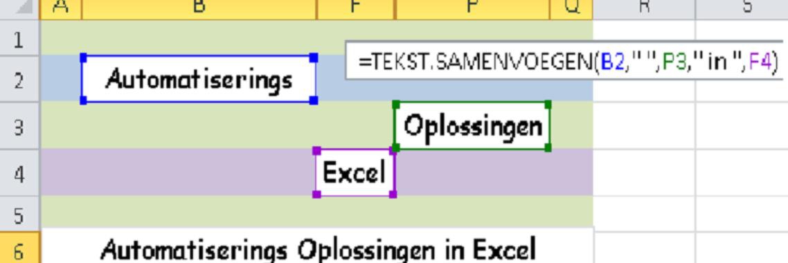 Handelingen automatiseren in Excel | Sandra Hogenboom
