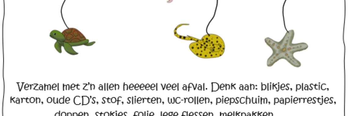 De klas wordt een oceaan - Kinderboekenweek 2022 GiGaGroen | ellesvandenbroek