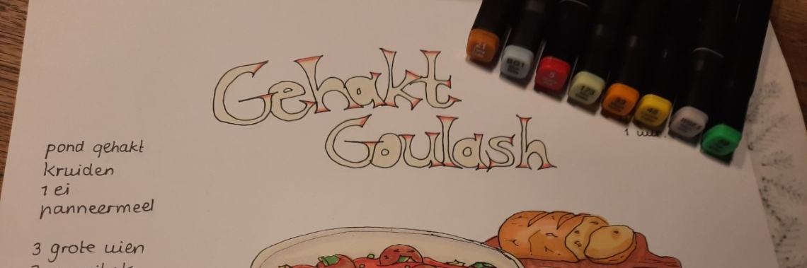 Getekend recept: Gehaktgoulash | Elles Creative Blogger
