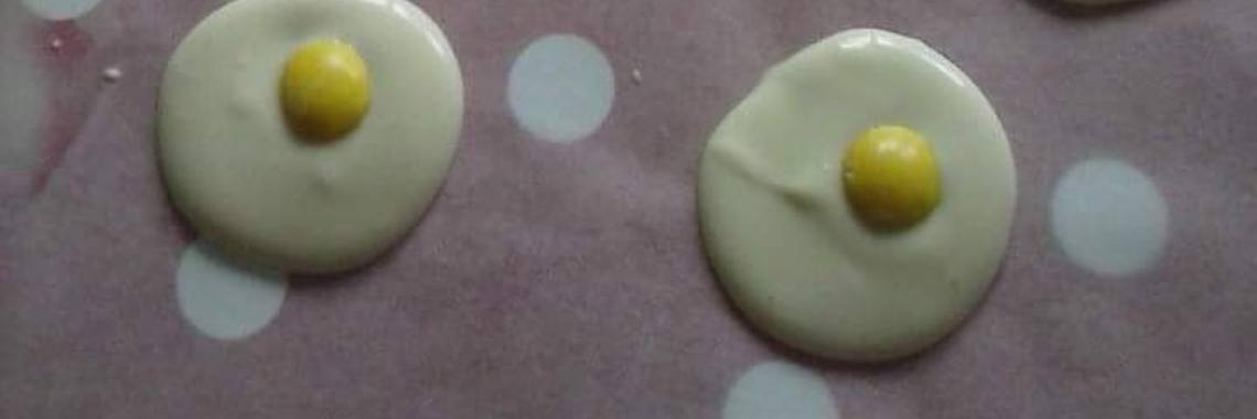 Het enige echte chocolade - spiegelei DIY, het verrassende paasei | Elles Creative Blogger