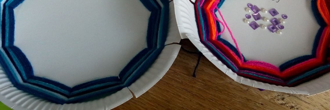 Mandje van papieren bordje | Elles Creative Blogger