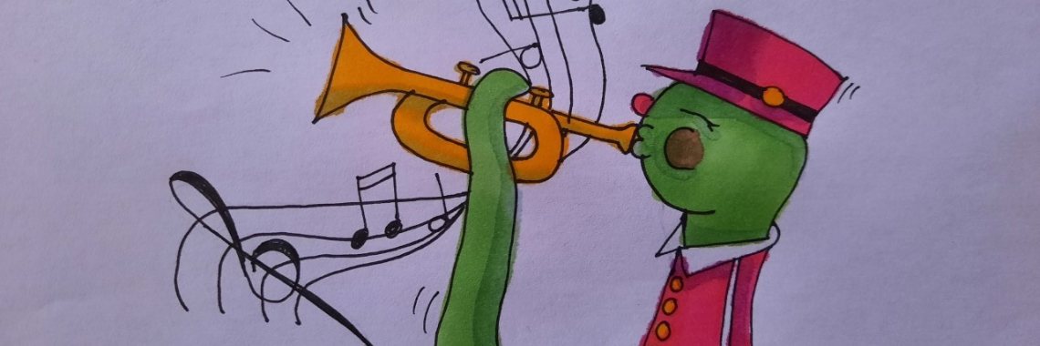 Music was my first love - Inktober 2020 | Elles Creative Blogger