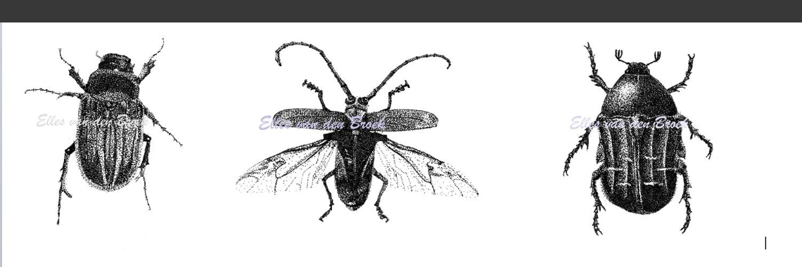 Pointillisme 4 - Kever drieluik | Elles Creative Blogger