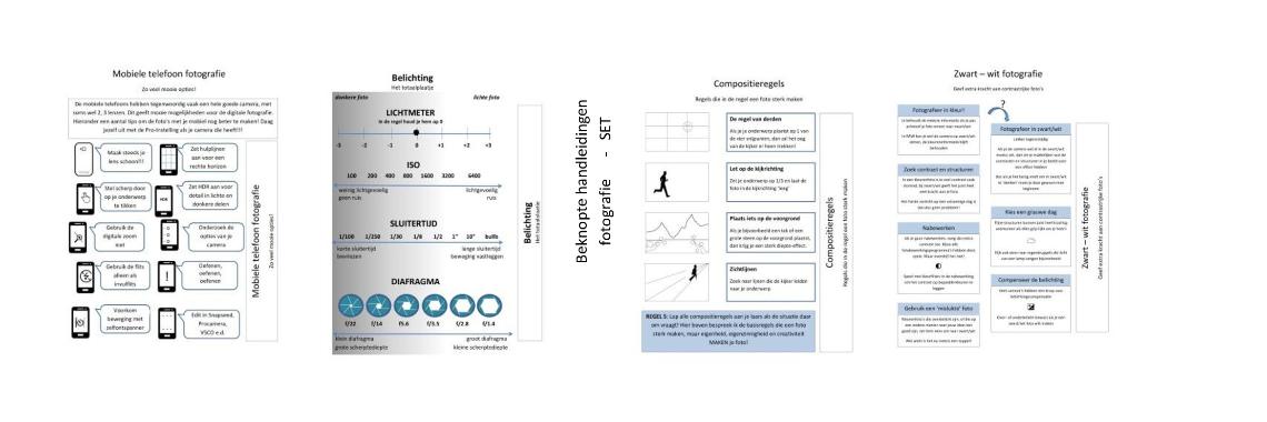 Handleiding fotograferen NE en EN- set van 14 beknopte handleidingen | Elles Creative Blogger