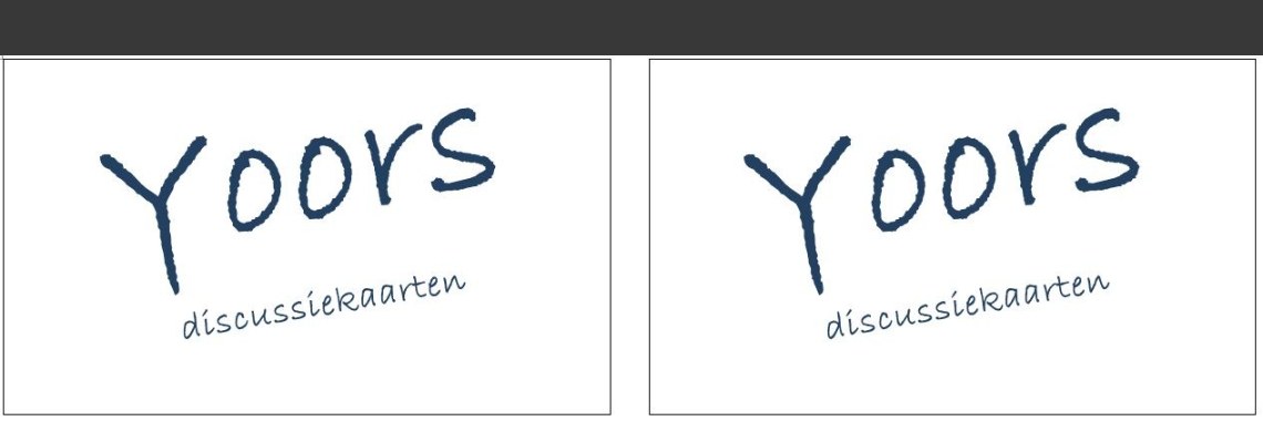 Yoors discussiekaarten | Elles Creative Blogger