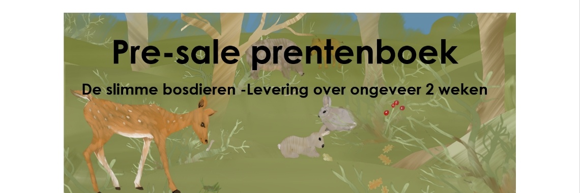Presale Prentenboek - De slimme bosdieren | ellesvandenbroek