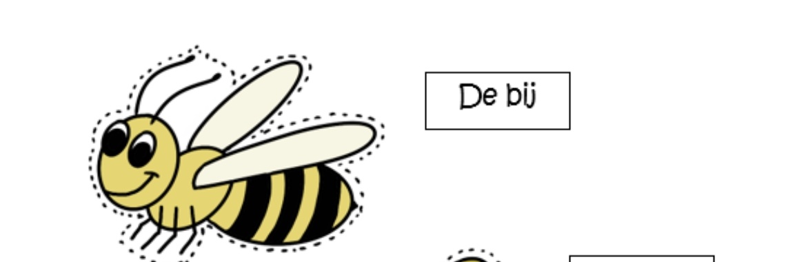 Werkbladen over de bij - onderbouw en middenbouw -3 verschillende werkbladen | ellesvandenbroek
