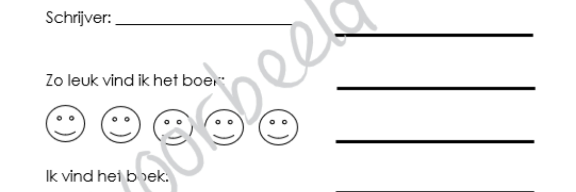 Mini book report - postcard with coloring page | Elles Creative Blogger