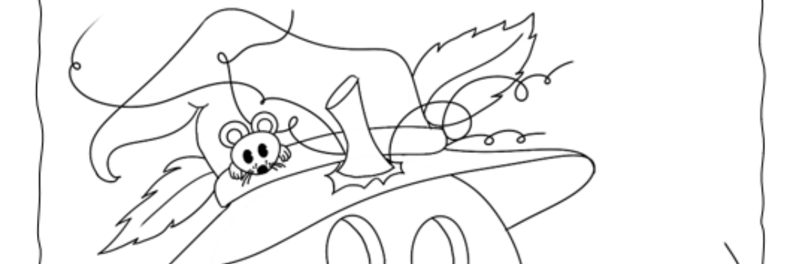 Halloween coloring page | Elles Creative Blogger