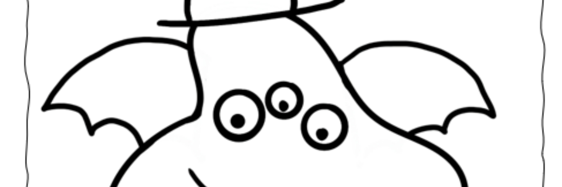 Drie Kleurplaten Halloween - monsterkleurplaten  | Elles Creative Blogger