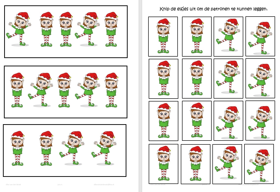 Patterning with Elfje Tiffeny - Christmas teaching materials | Elles Creative Blogger