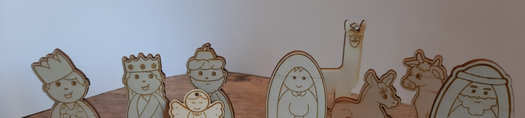 Mijn Kerststal in hout uitgesneden | Elles Creative Blogger