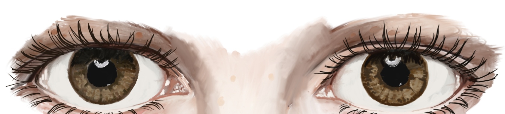 Verzamelblog ogen - digitaal schilderen met Sketchbook Pro | Elles Creative Blogger