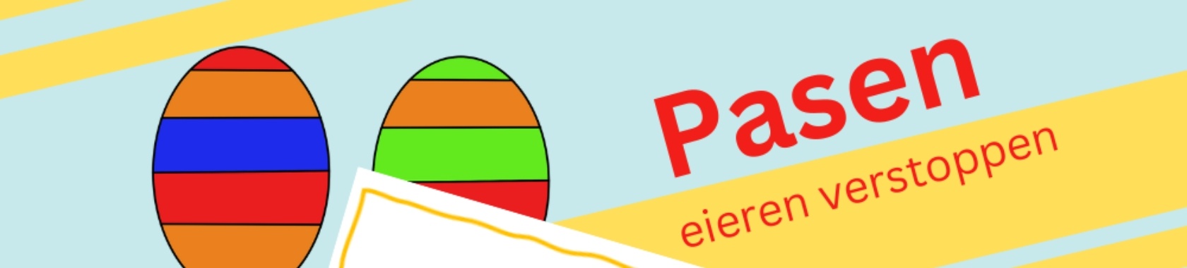 Werkblad Pasen eieren verstoppen - kleuren en cijfers - navigatie middenbouw | Elles Creative Blogger
