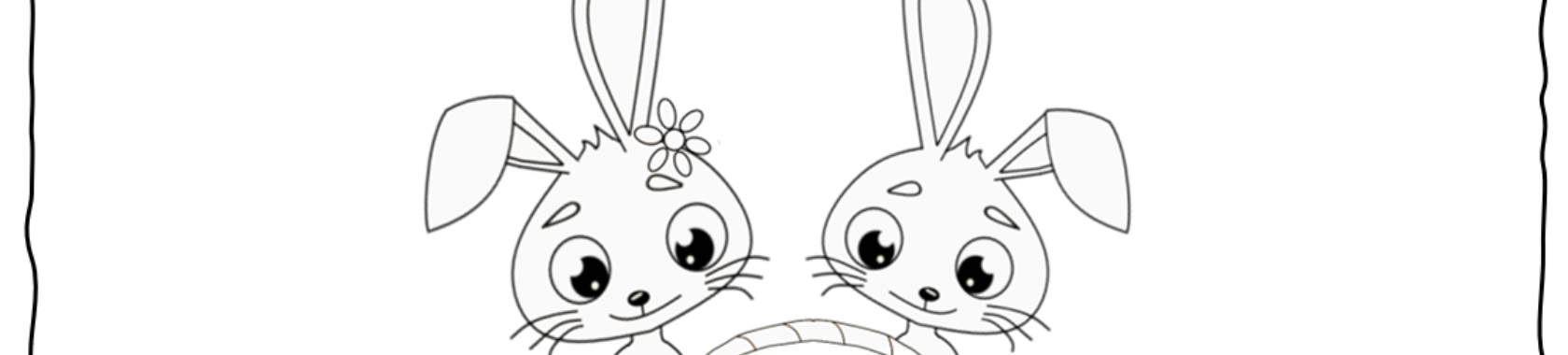 Kleurplaat en kleuren op nummer Pasen | Elles Creative Blogger