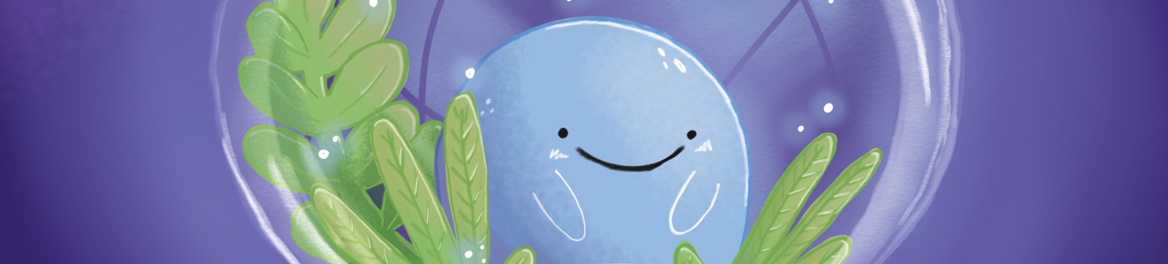 Monster in een flesje - digitaal tekenen | Elles Creative Blogger