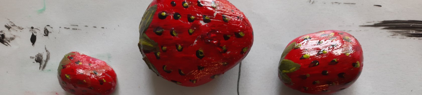 Painted Rock / happy stones in de moestuin | Elles Creative Blogger