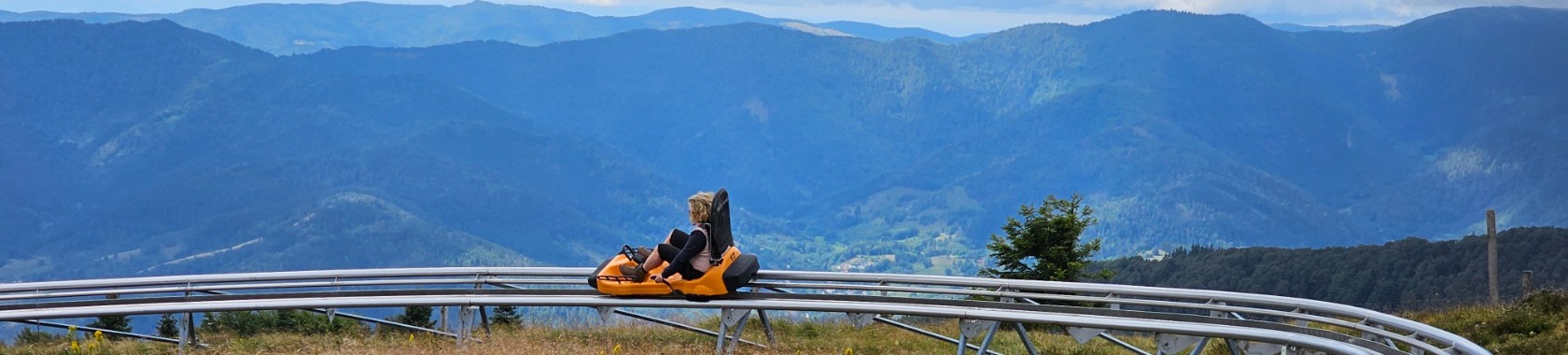 Zomerrodelbaan Markstein Grand Ballon Frankrijk | Elles Creative Blogger