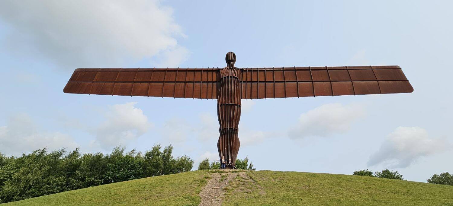 Dag 11 - De grote finale: The angel of the North en het betoverende Durham | Elles Creative Blogger