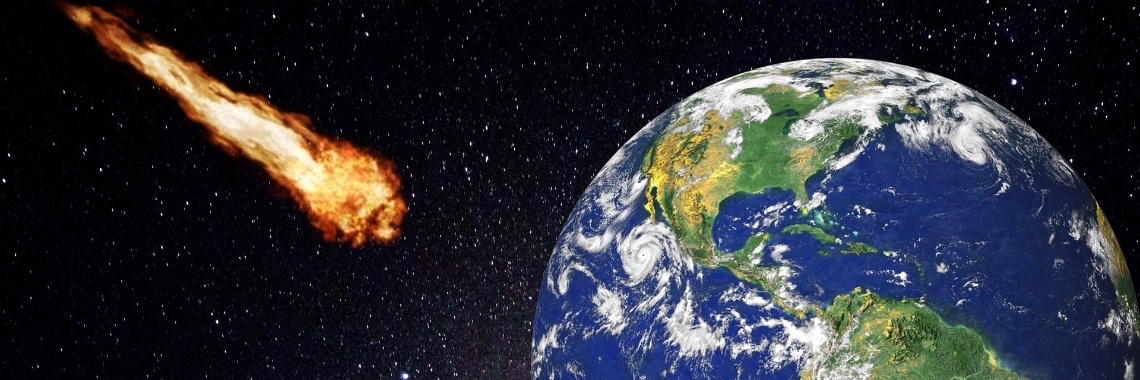 Meteoriet op ramkoers. | peerke70