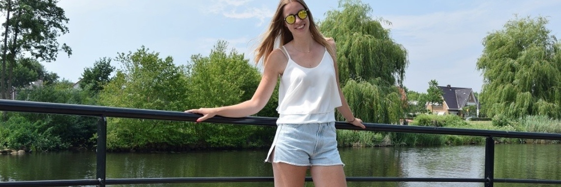 Beach please outfit - shortje met slippers-  | Girls-Things