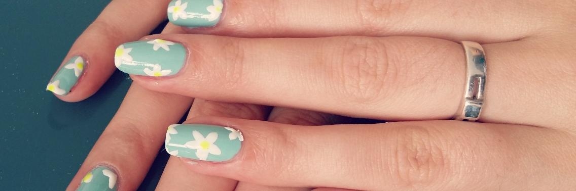 Uiterlijke Verzorging ♥ Flower Summer Nailart | Girls-Things
