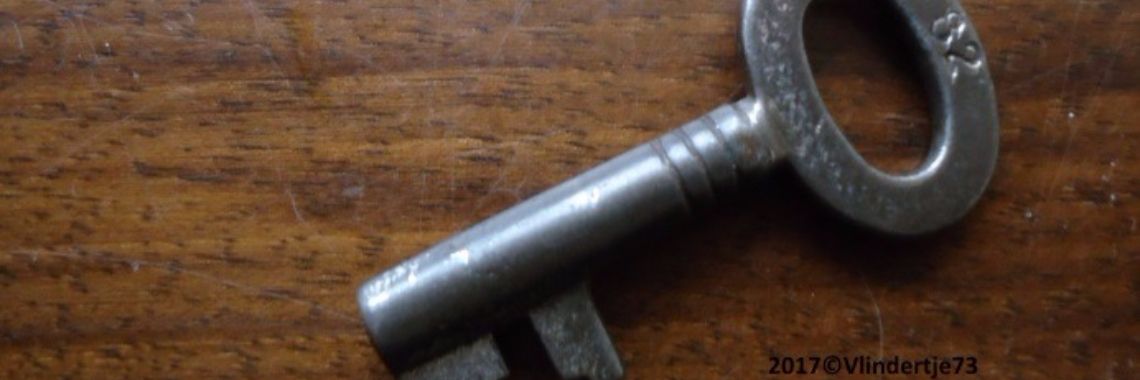 De sleutel voor mijn overpeinzingen. | Vlindertje73