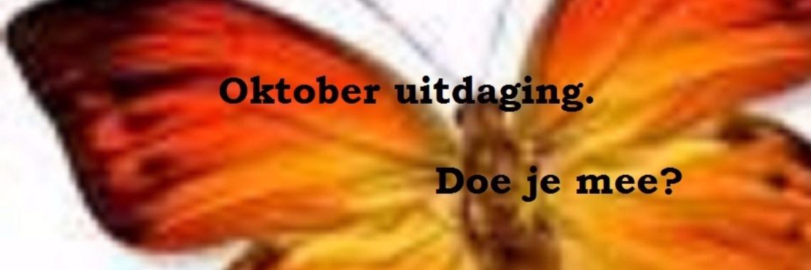 Uitdaging aan alle bloggers. Doe je mee? | Vlindertje73