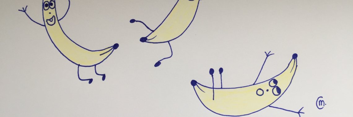 Doodlechallenge Fruit - Bananas | Maddys FoodFun