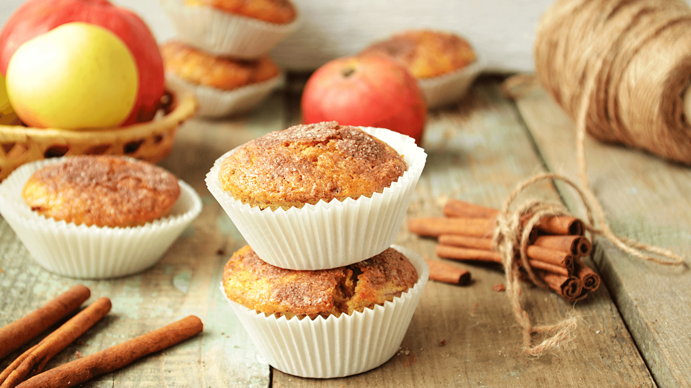 Recept voor Appel-Kaneel Muffins | Maddys FoodFun