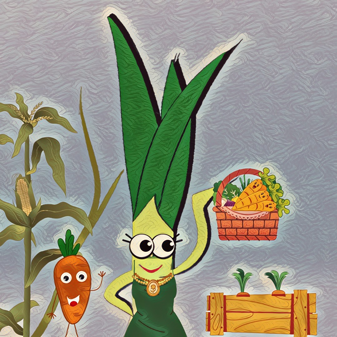 De Avonturen van Lotte La-Prei in Mevrouw Groentje's Tuin | Maddys FoodFun