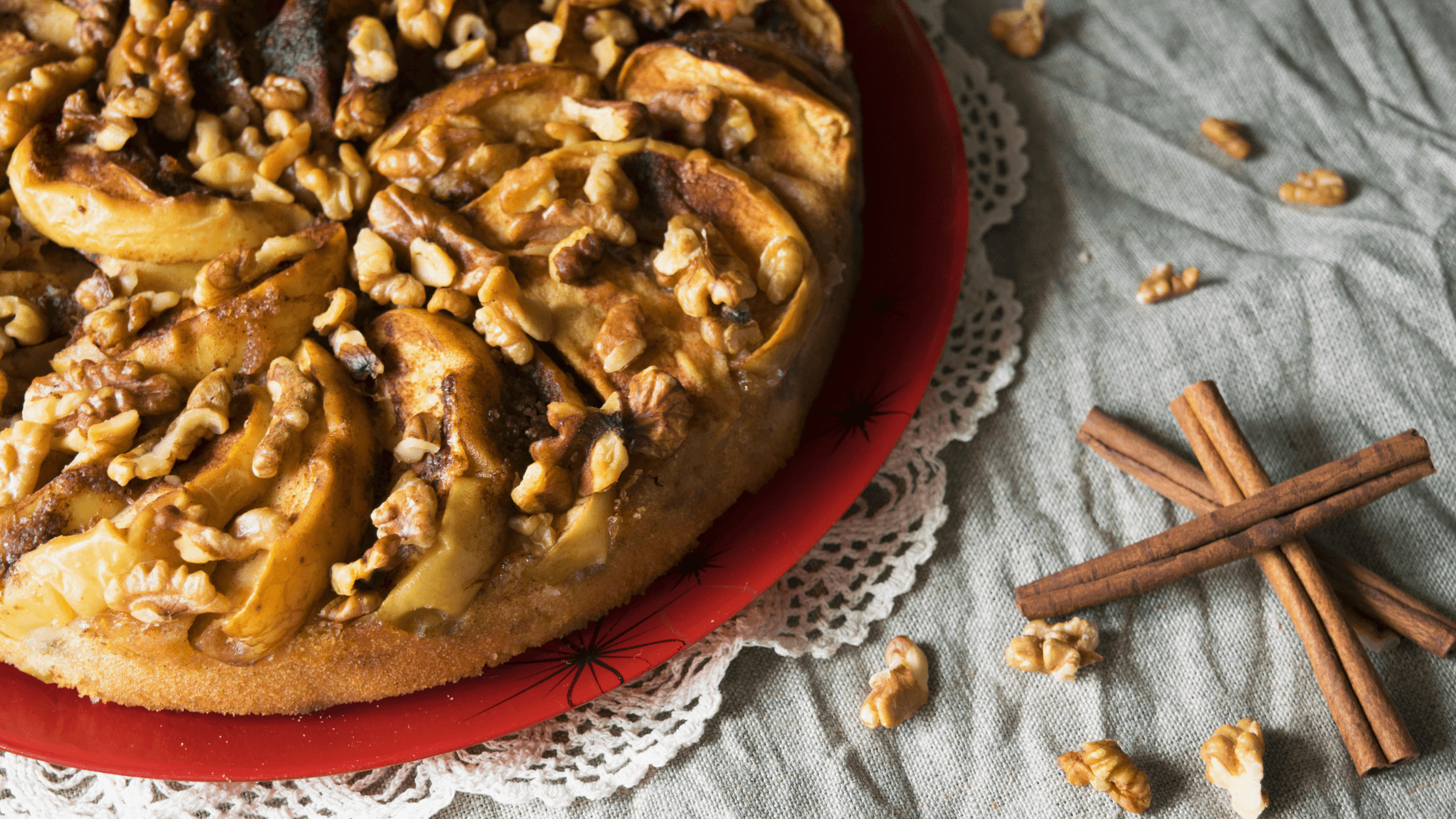 Recept voor Appel - Walnoot Cake | Maddys FoodFun