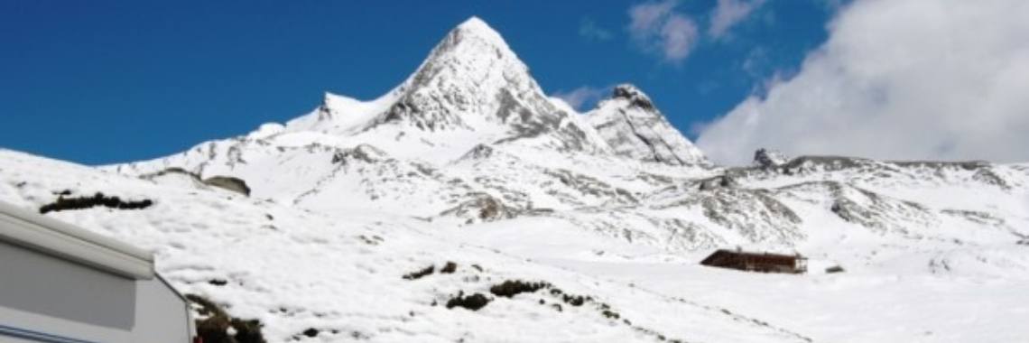 Col Agnel with the RV | Maurice Godefridi