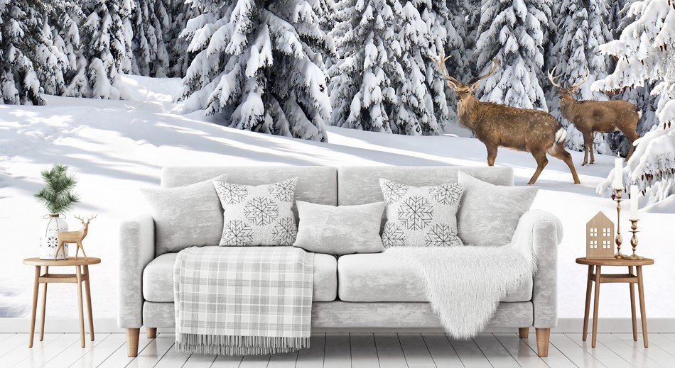 Kerst Behang: alles over verwijderbaar behang voor de feestdagen | leefnugezonder