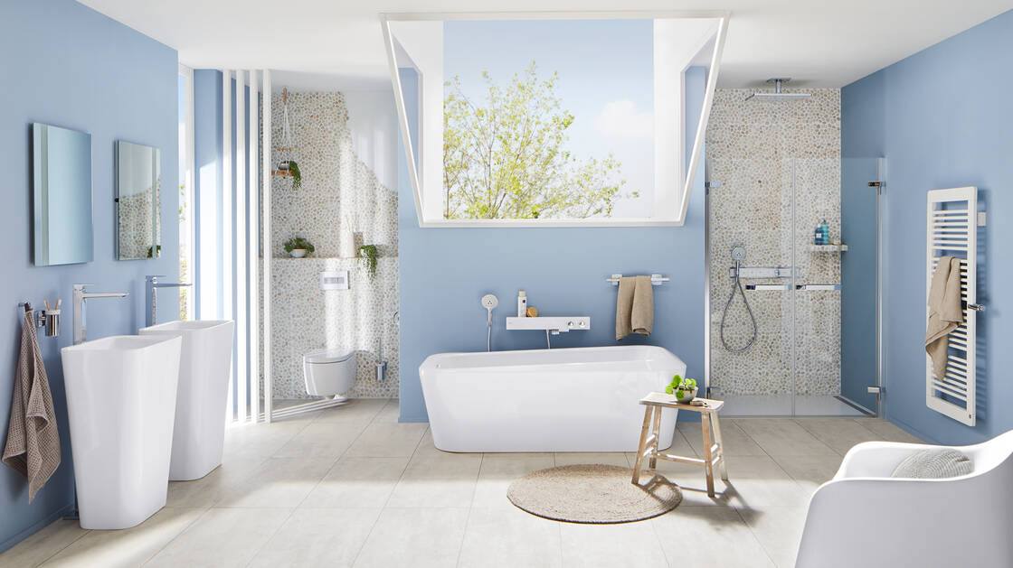 Neutrale badkamer ideeën voor een tijdloze look | leefnugezonder