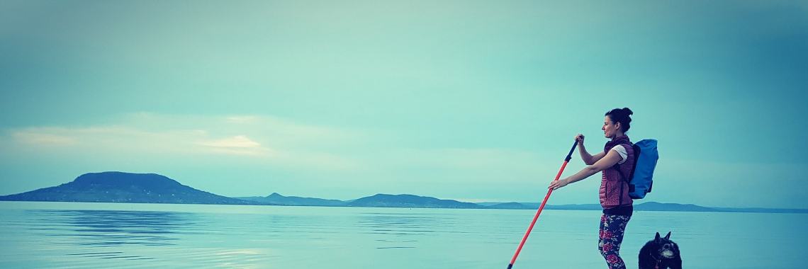 SUP staan op water | Zoet Hongaars Leven