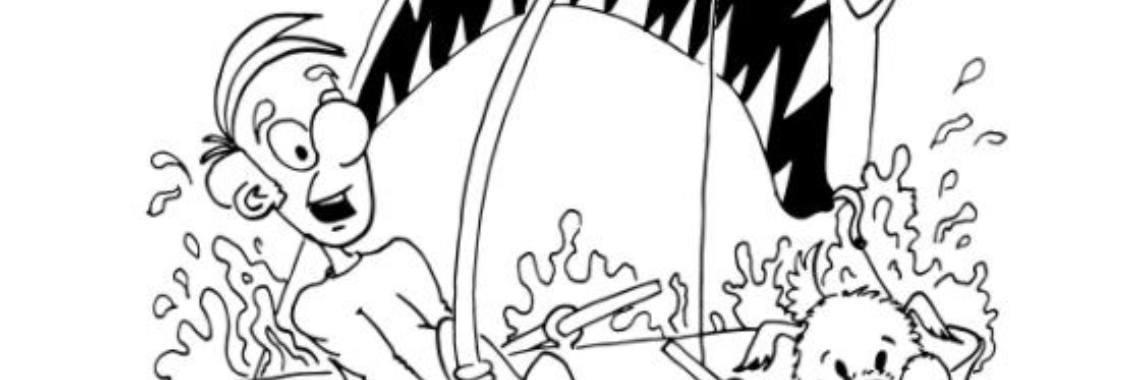 Inktober coloring pages (free) | Grote neuzen en puntoren