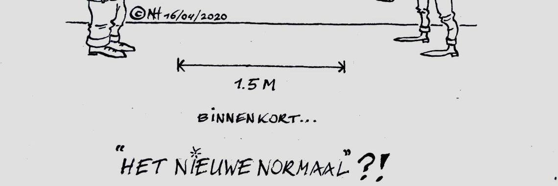 Gag nr. 1: binnenkort ... 'het nieuwe normaal' ?! | Enna