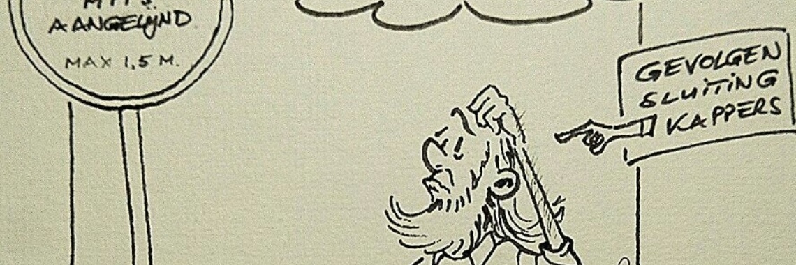 Gag nr. 4: ondertussen in de anderhalvemetersamenleving... | Enna