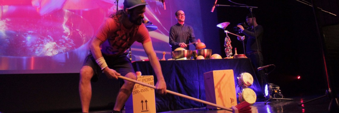 Groovetrotters - world music percussion theatre | Claudio Spieler