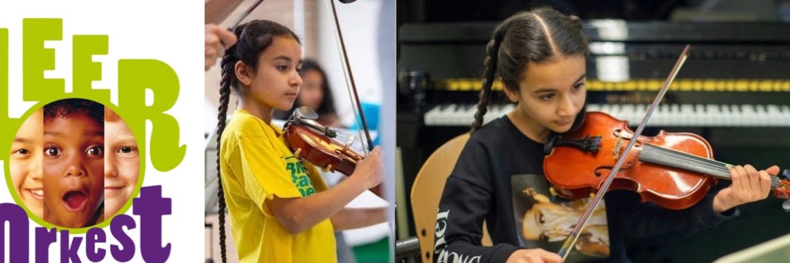 Monica 11 jaar speelt voortaan op jeugdviool van Jaap van Zweden | LeerOrkest