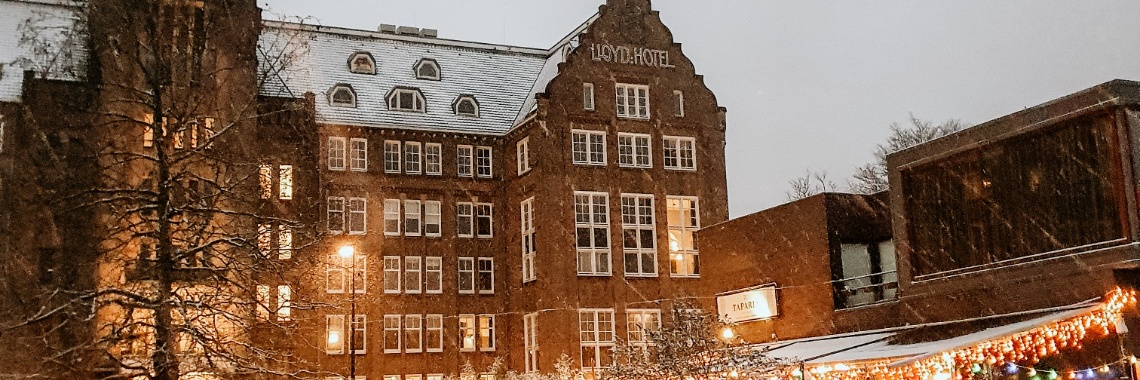 Staycation in Amsterdam, in the snow | Yaramairin