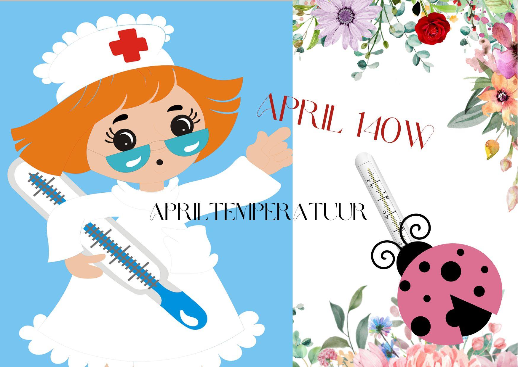 de 140w April APRILTEMPERATUUR | Frutselen in de Marge