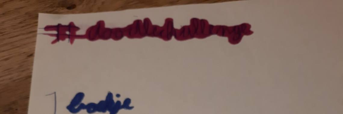 Week 3 van de doodlechallenge | Tess knutsels en meer