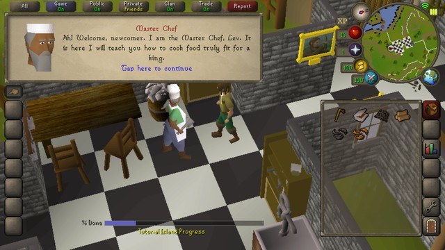 Old School Runescape: MMORPG with thousands and thousands of hours