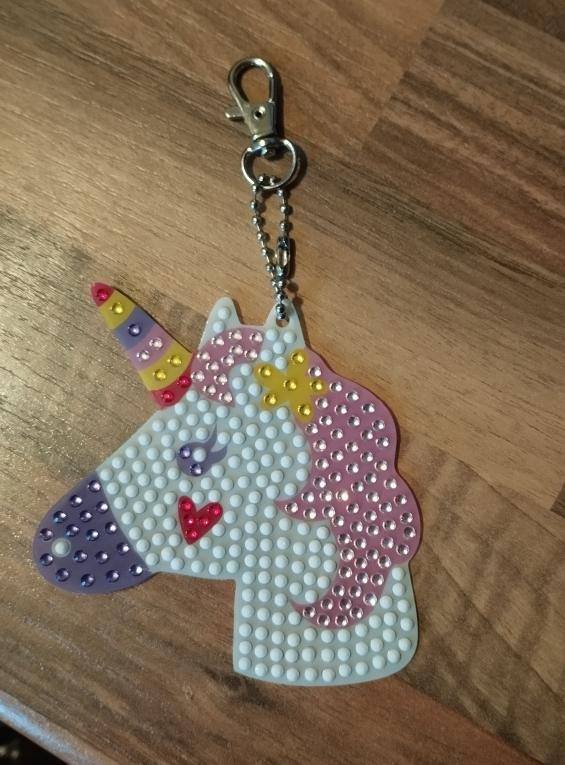 Unicorn sleutelhanger | Rosita&Charlene-Blogs-Creaties