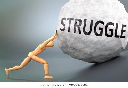 Struggle | Rosita&Charlene-Blogs-Creaties