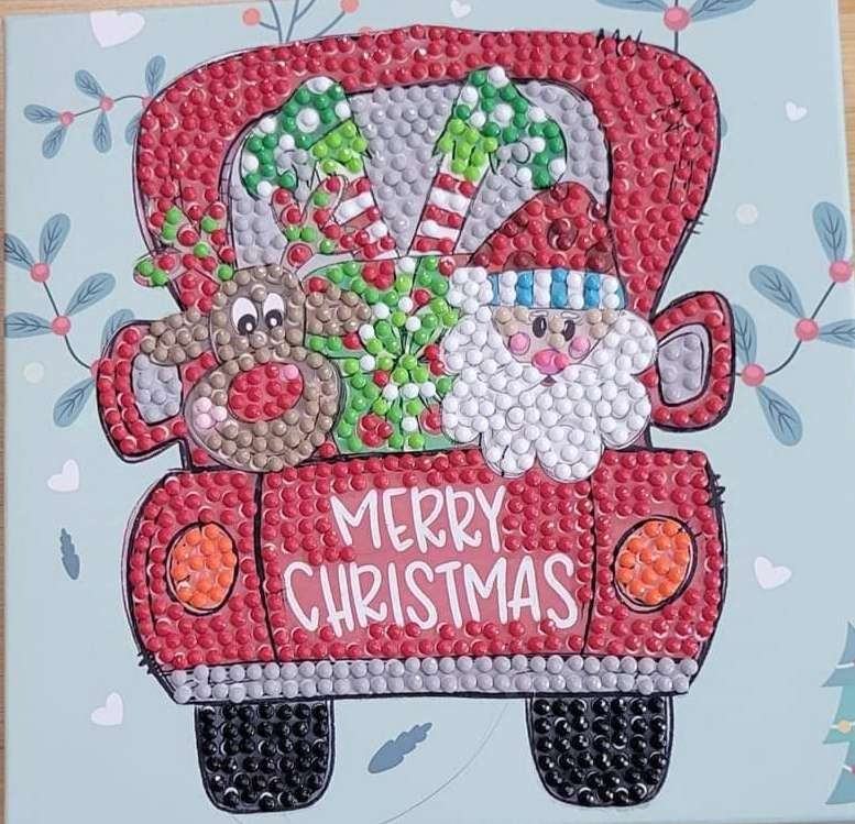 Bezig met kerstkaarten maken | Rosita&Charlene-Blogs-Creaties