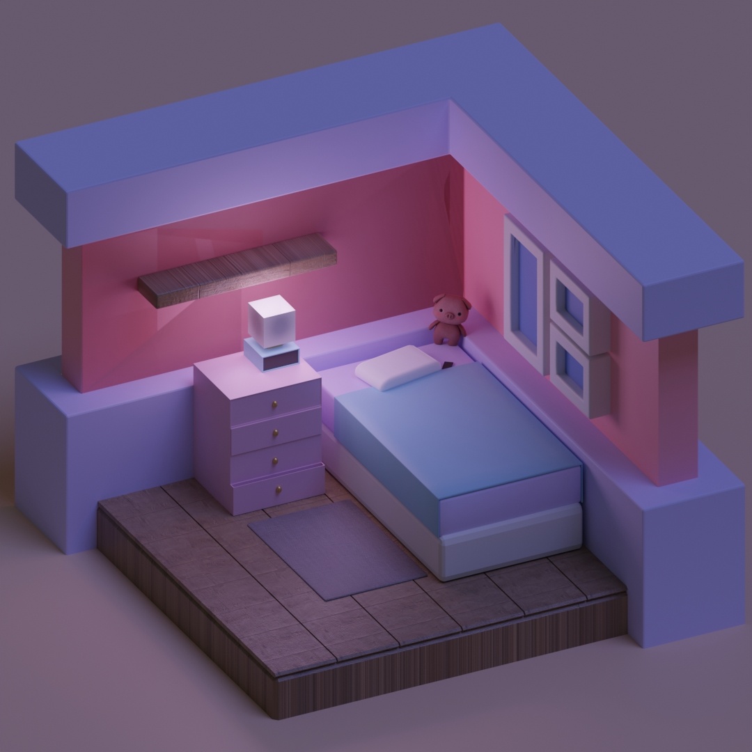 Tiny room