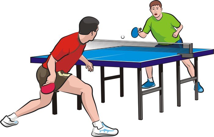 El ping pong o tenis de mesa